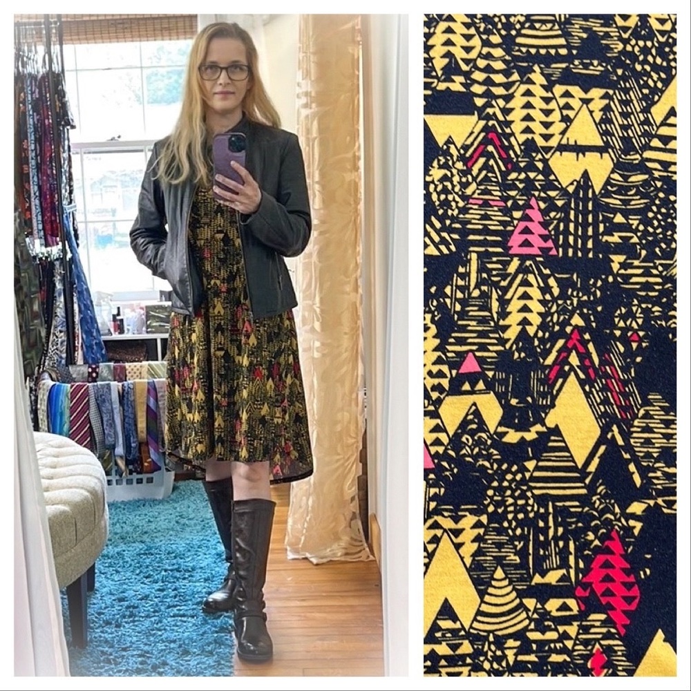 💕Super Cute Lularoe Carly Swing Dress💕